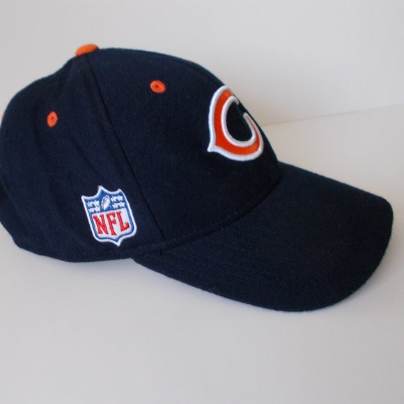 NFL Reebok Chicago Bears Hat Wool Blend Strap Back OS - Picture 2 of 11